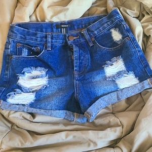 Forever 21 high waisted shorts